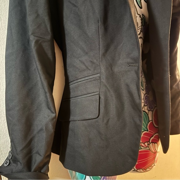 Chico's Black and Cream Polka Dot Top - Picture 3 of 5